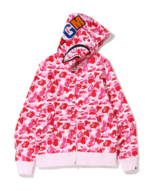 Pink Bape full zip Hoodie