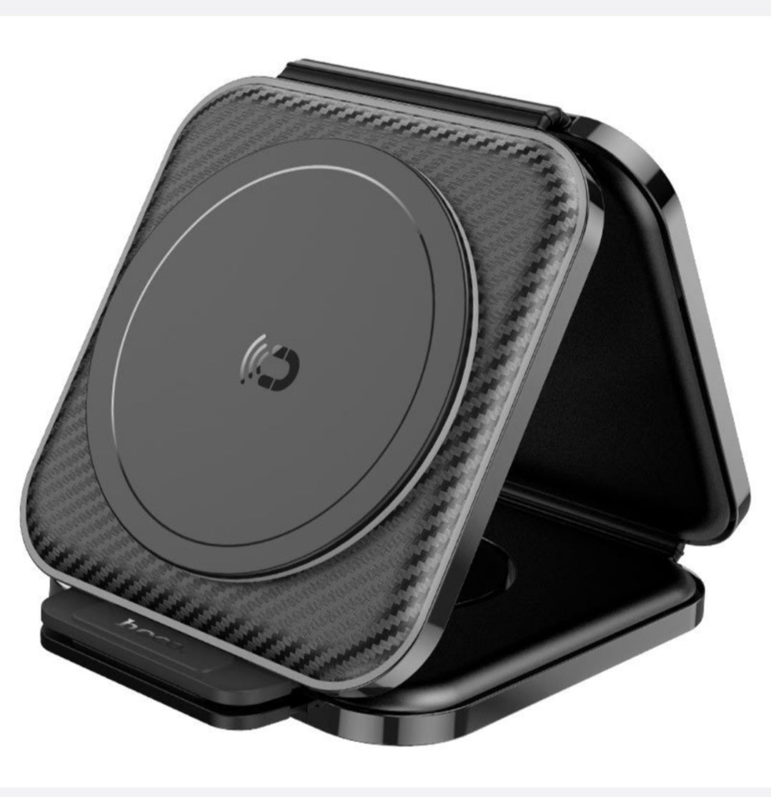 HOCO "CQ4 Unique" Folding Magnetic 3-in-1 Wireless charger