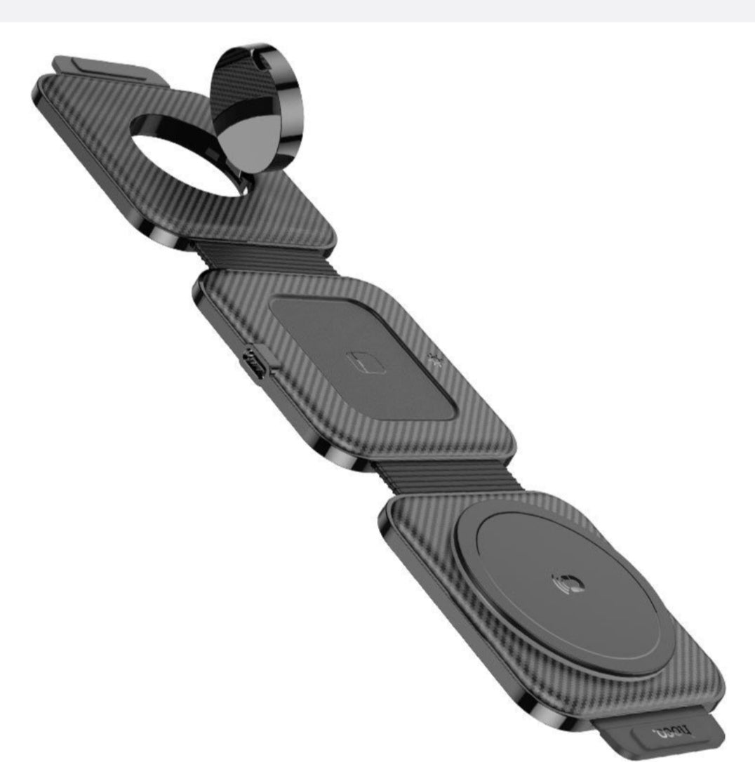 HOCO "CQ4 Unique" Folding Magnetic 3-in-1 Wireless charger