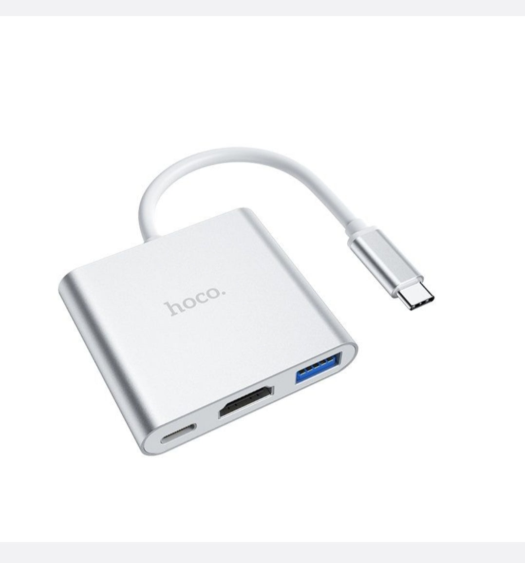 3 in 1 Hoco HB14 USB-C to HDMI USB Hub