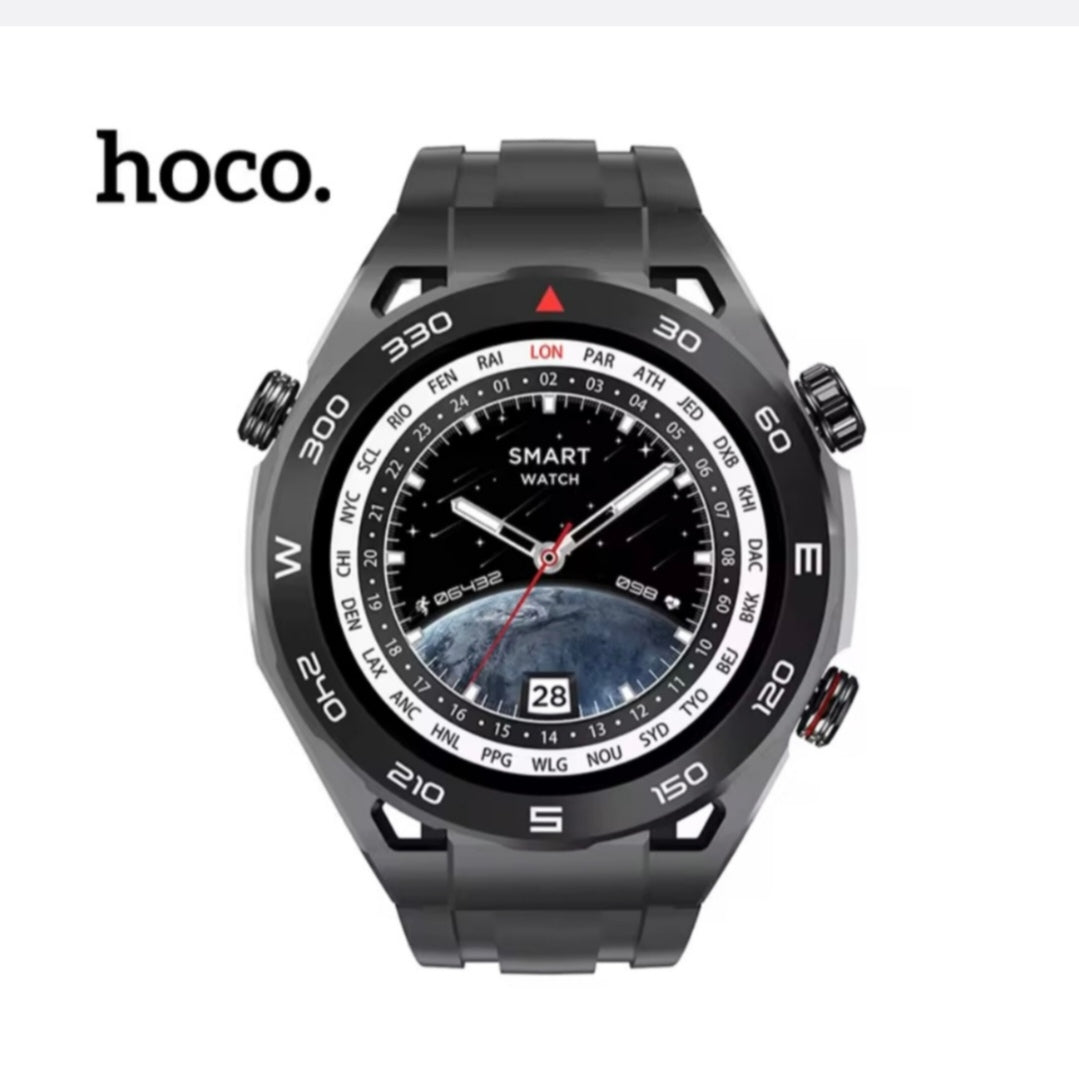 Hoco Y16 Smart Watch - Bluetooth Call - Heart Rate & Sp02 Monitor