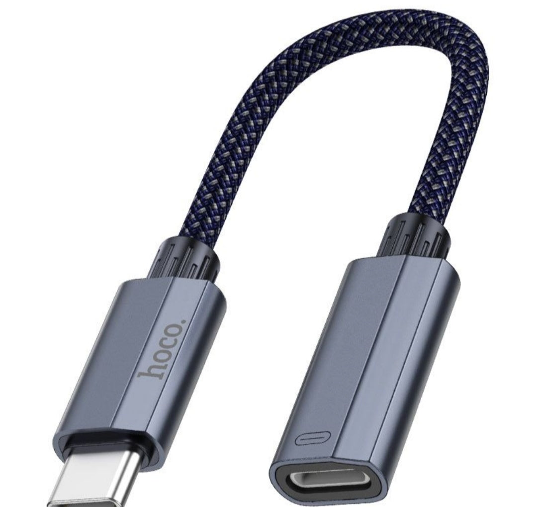 HOCO-(UA29A)-USB-C To Lightning Female For Charging & Fast Data Transfer