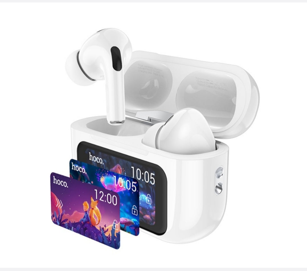 Hoco EW72 Premium Noise Cancelling TWS Earbuds with HD Touch Display