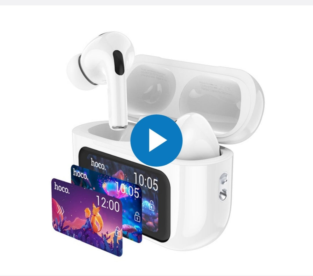 Hoco EW72 Premium Noise Cancelling TWS Earbuds with HD Touch Display