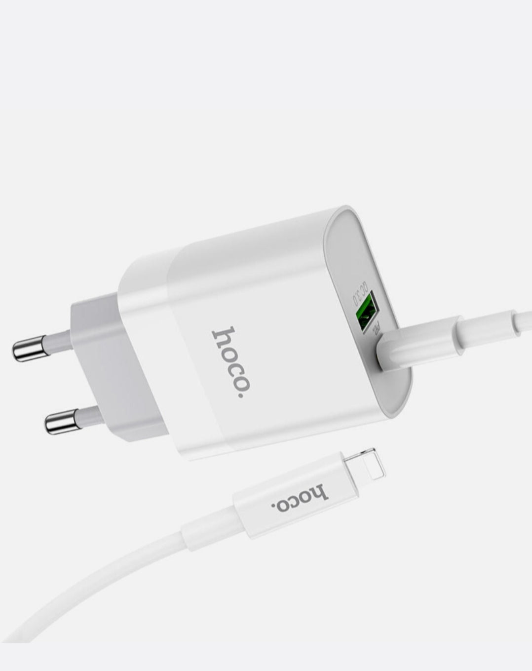 Hoco C80A Type-C to Lightning PD + QC3.0 Charger
