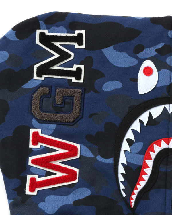 Navy Blue Bape full zip Hoodie
