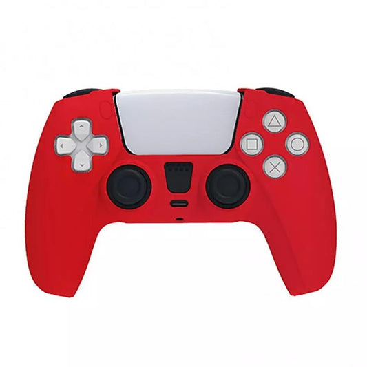 Silicone Protective Case for PS5 Controller- Red