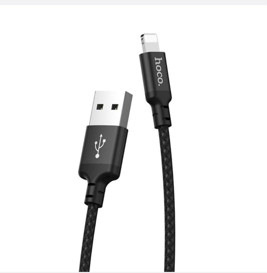 Hoco 2M USB Lightning Cable - Black