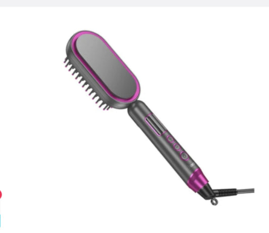 HOCO HP44 electric straightening hair comb with digital display