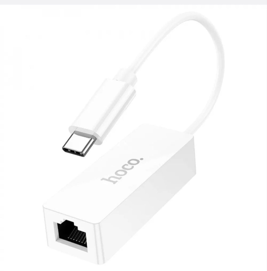 Type C to Ethernet Adapter 100 Mbps Hoco UA22
