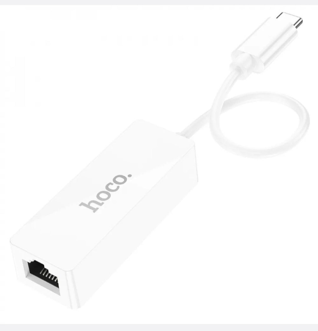 Type C to Ethernet Adapter 100 Mbps Hoco UA22