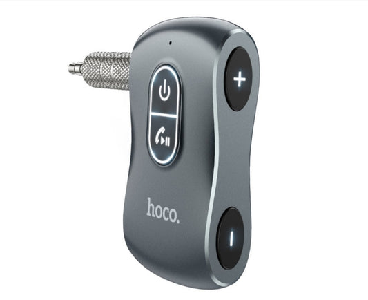 Hoco E73 3.5mm AUX Jack Wireless Receiver Car Kit Audio Adapter- BT 5.0