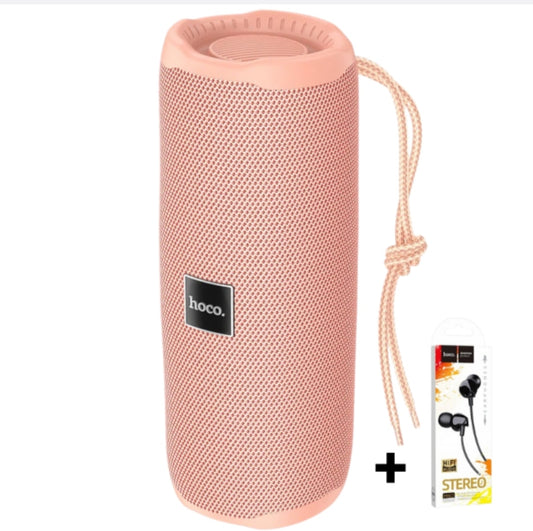 Wireless speaker "HC16 Vocal" portable loudspeaker plus earphones