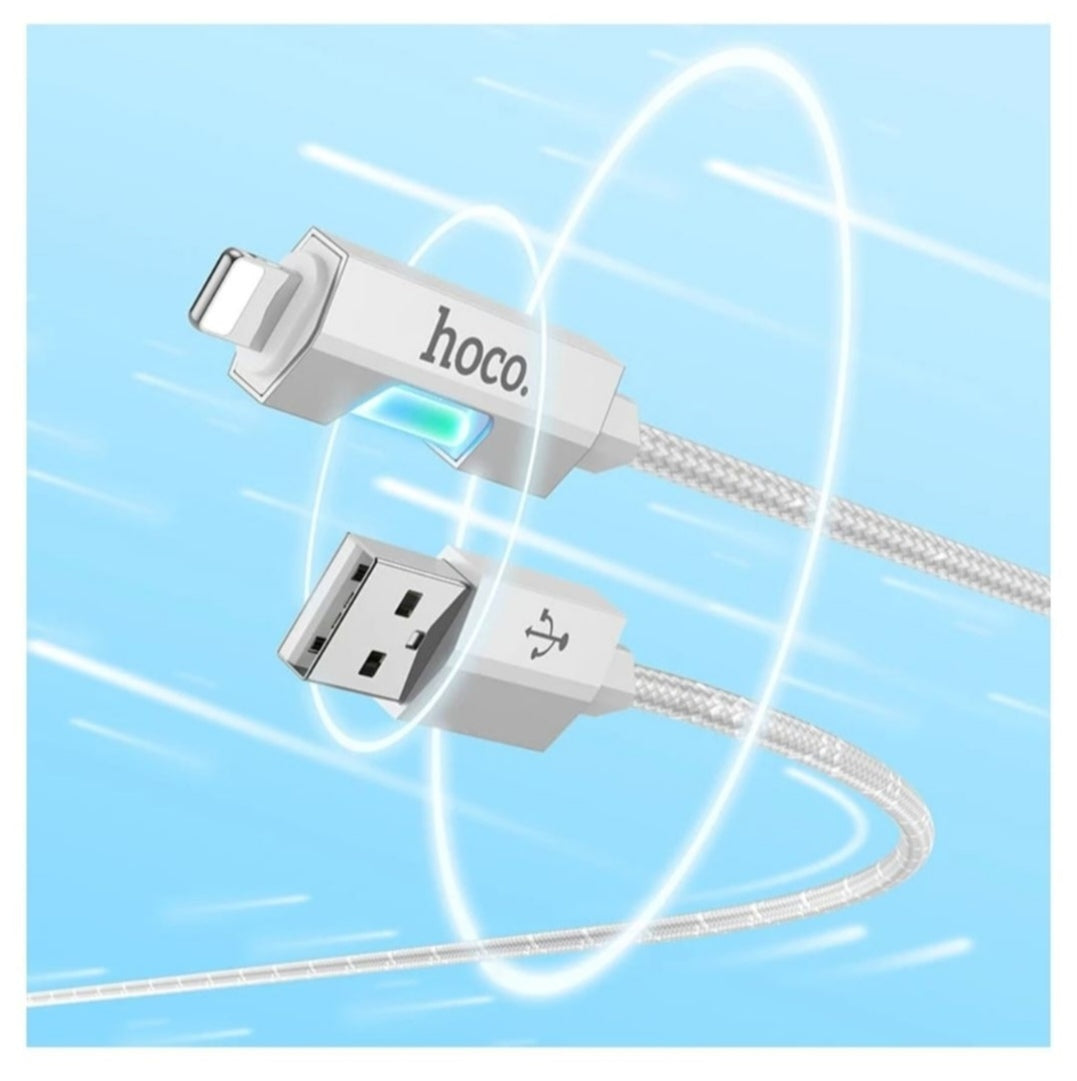 PD12 Watt Fast Charging Data Cable USB-A to Lightning 1M Cab-HOCO-U123