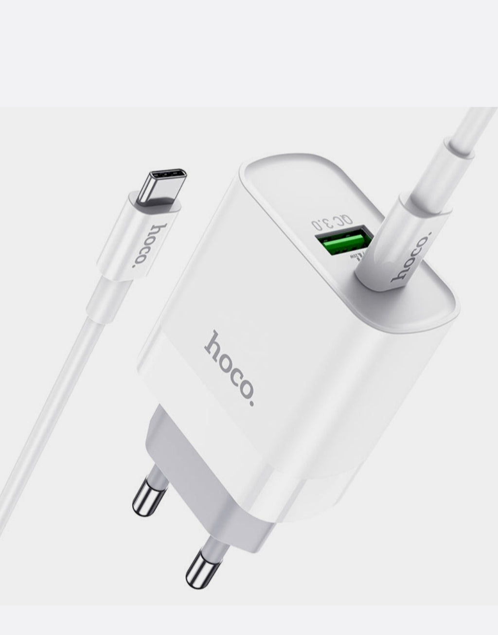 Hoco C80A Type-C to Lightning PD + QC3.0 Charger