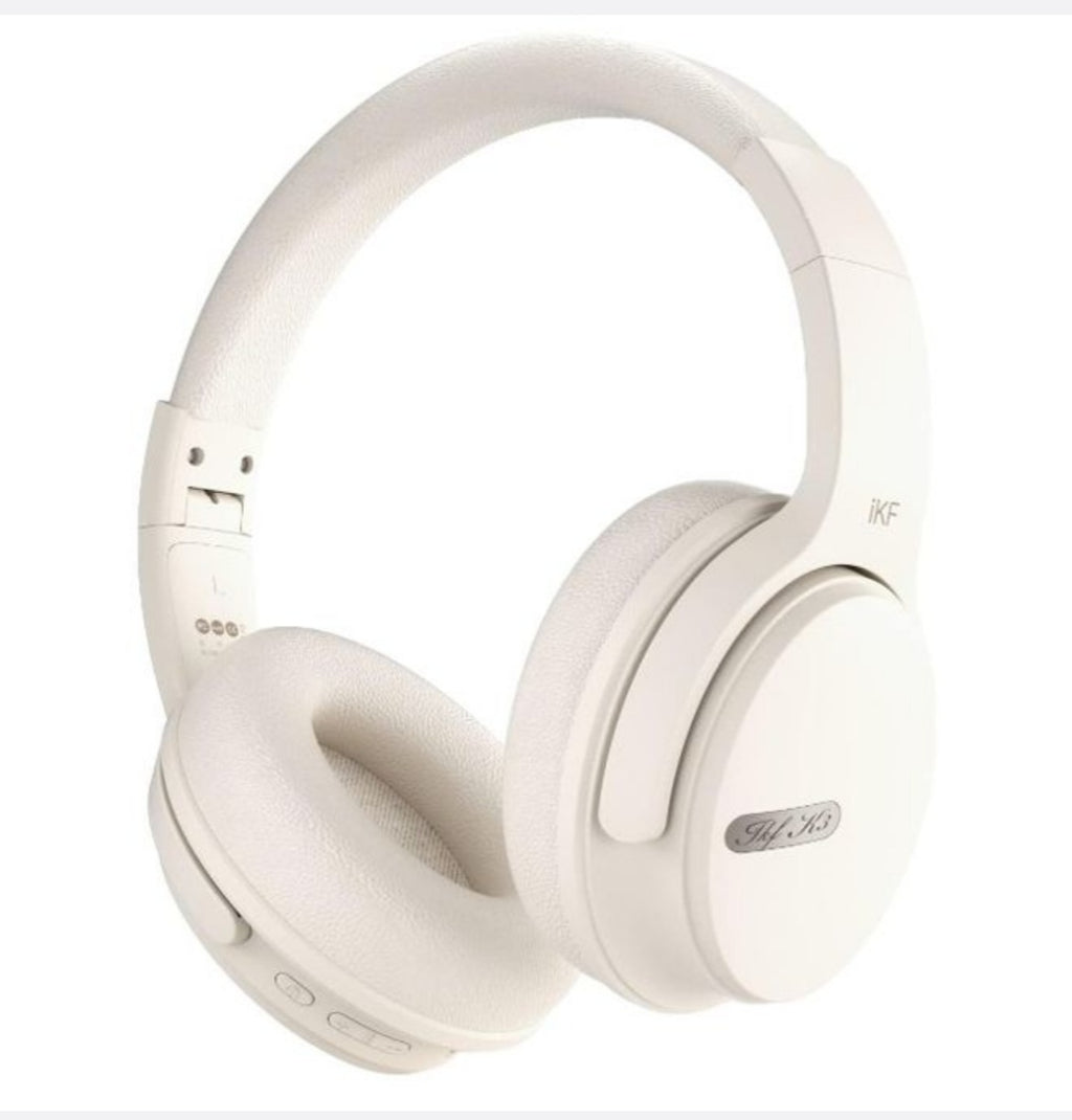 IKF - K3 - Wireless Noise Cancelling Headphone With Low Latency - White