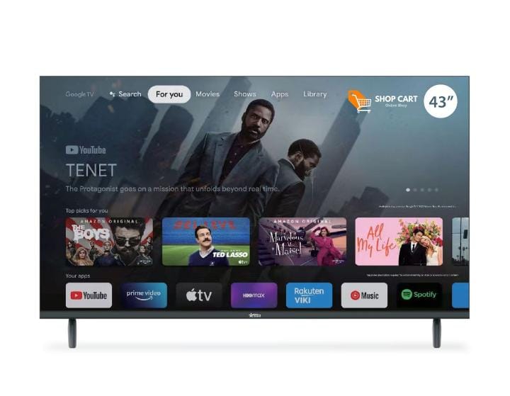 iSTAR - 43" FHD Frameless Google Smart TV