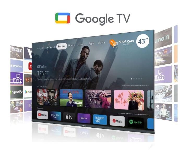 iSTAR - 43" FHD Frameless Google Smart TV