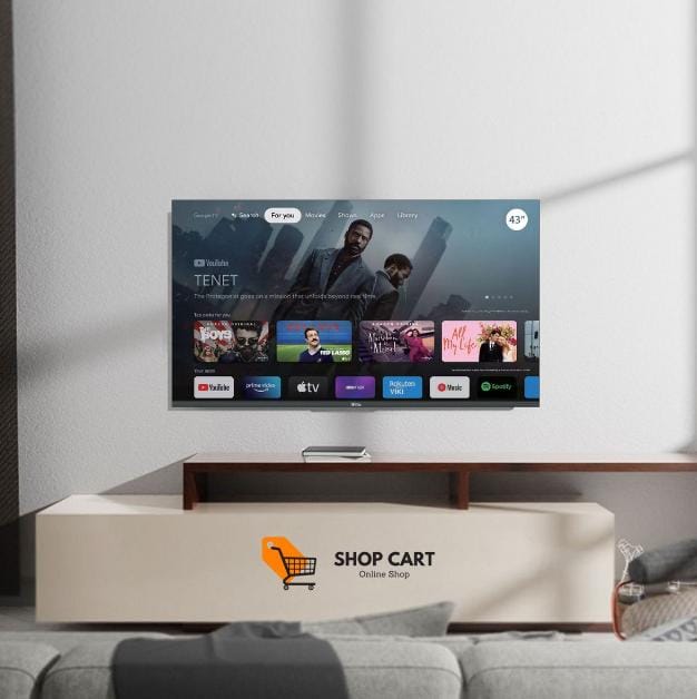 iSTAR - 43" FHD Frameless Google Smart TV