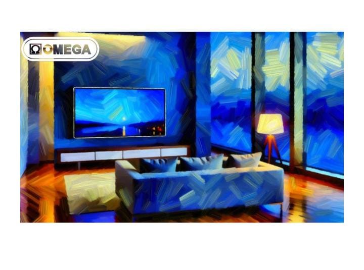 Omega 32" HD Ready LED TV HDMI/USB/AV Mode (Non-Smart TV)